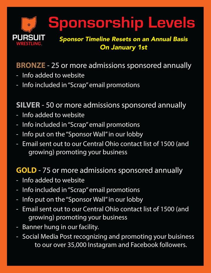 Become a Sponsor